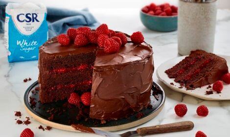 Chocolate and Raspberry Cake